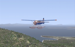 A DHC-2 Beaver heading to Juneau, Alaska (June)