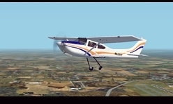 illustration for the tutorial The IFR Rating (Retractable Landing Gear and controllable-Picth Propeller Rating): the landing gear retracting after takeoff