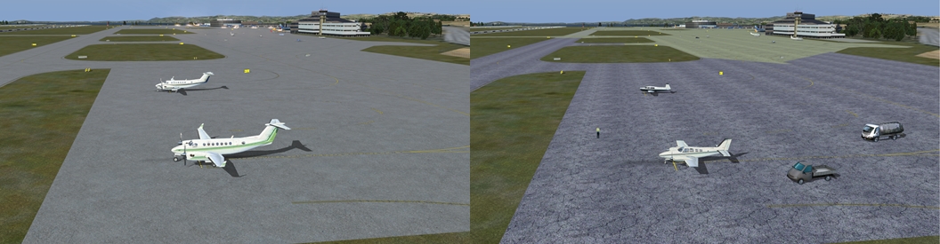 illustration for the tutorial: Improving FSX Default Airports with ADE