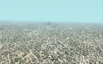 Los Angeles (California), an illustration for the tale The Great Locations in the World as Seen in FS!