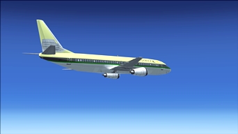 archives de l'Image du jour: Un Boeing 737-400 des Pacifica
Airlines, au niveau 280 au-dessus
de l'ocan Pacifique  (image publie le 29/03/2015)
